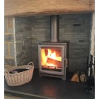 BURNT GREY - Ecosy+ Hampton 5 Defra Approved - Eco Design Approved - 5kw BURNT GREY - Ecosy+ Hampton 5 Defra Approved - Eco Design Approved - 5kw